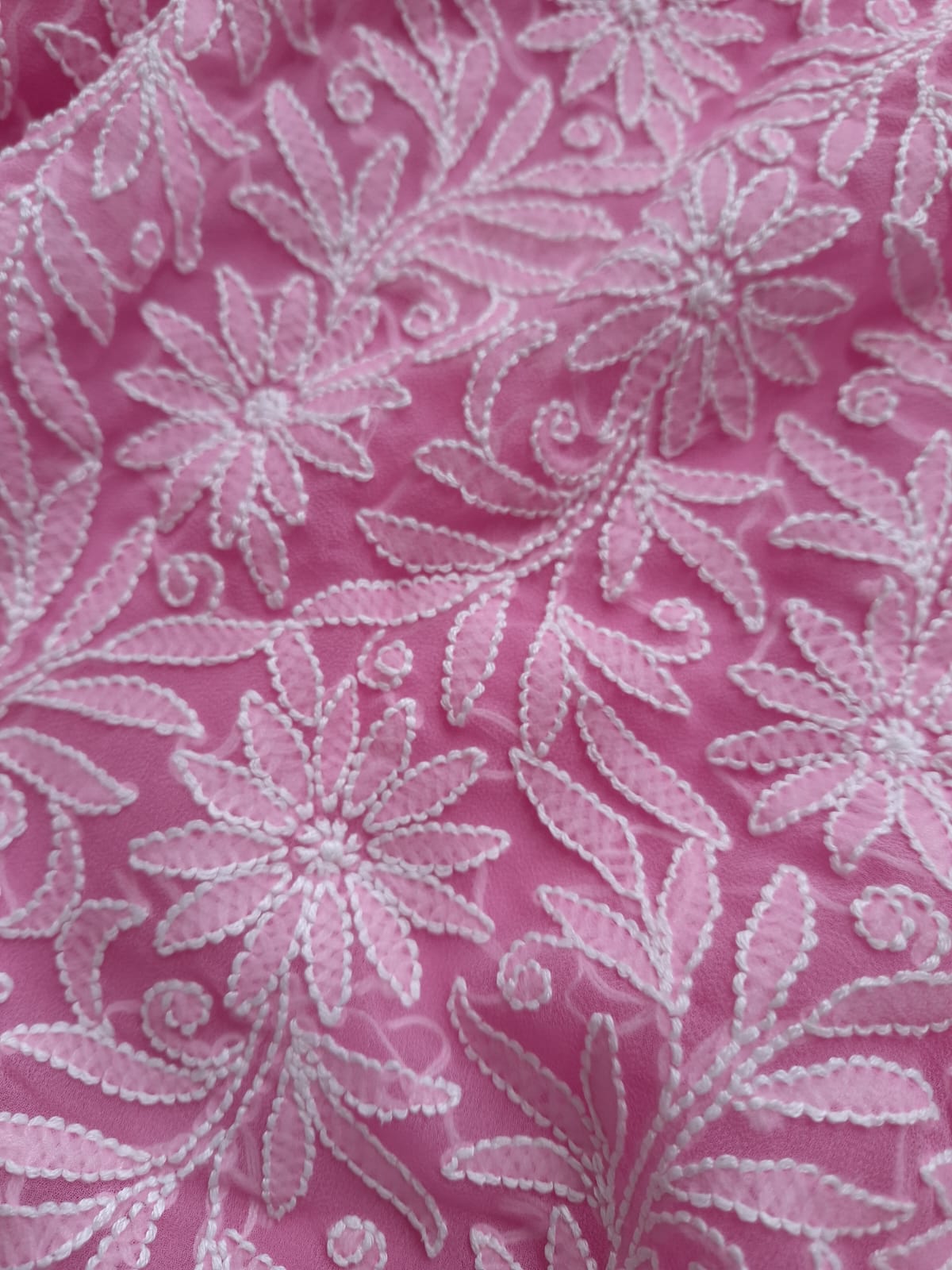 Georgette Full Set with Jaalwork