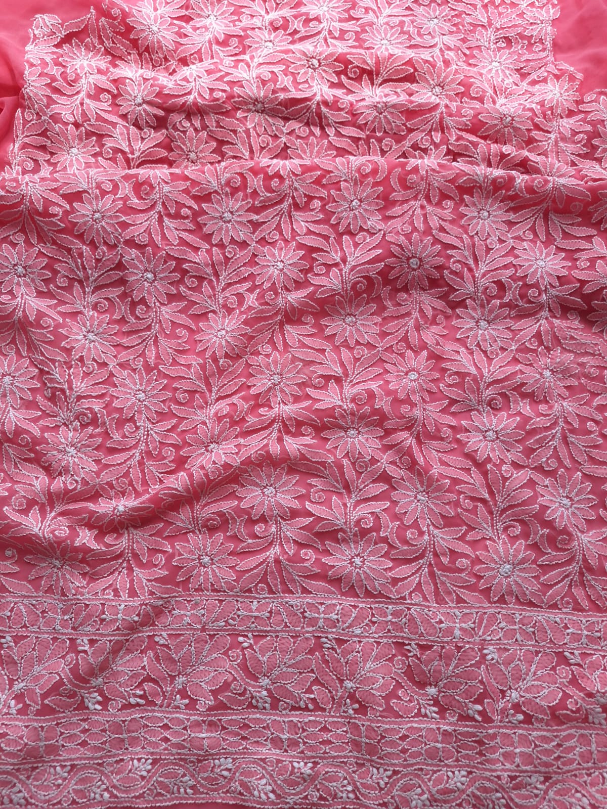 Georgette Full Set with Jaalwork