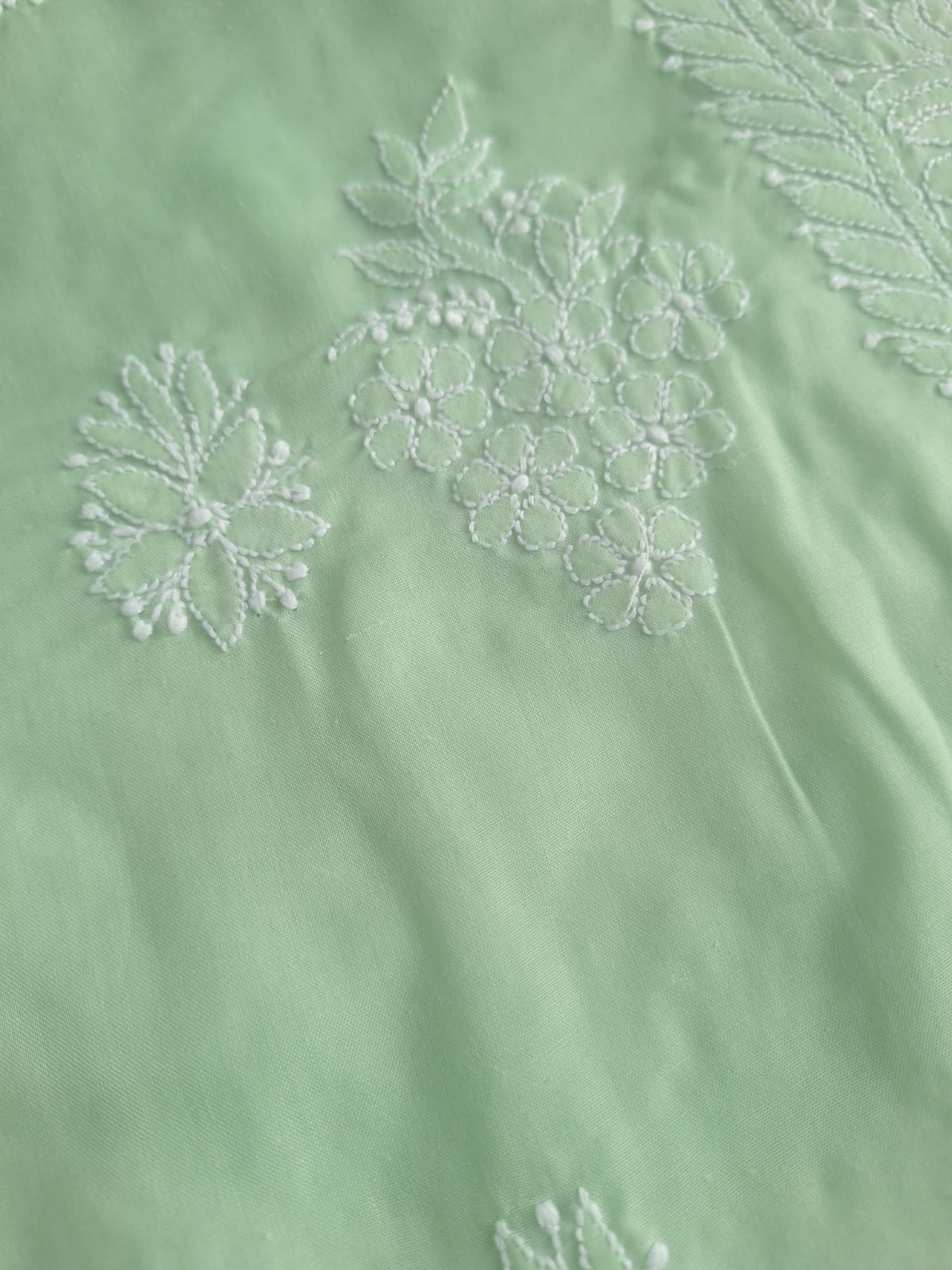 Sage Green Hand embroidered Full Set