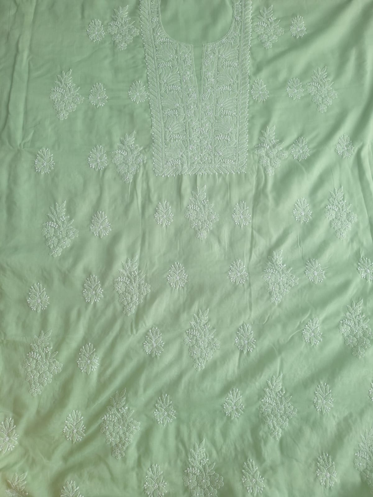 Sage Green Hand embroidered Full Set