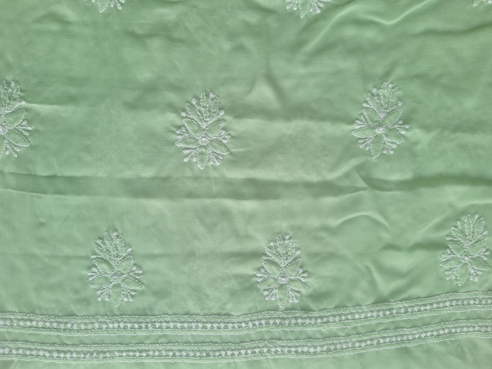 Sage Green Hand embroidered Full Set