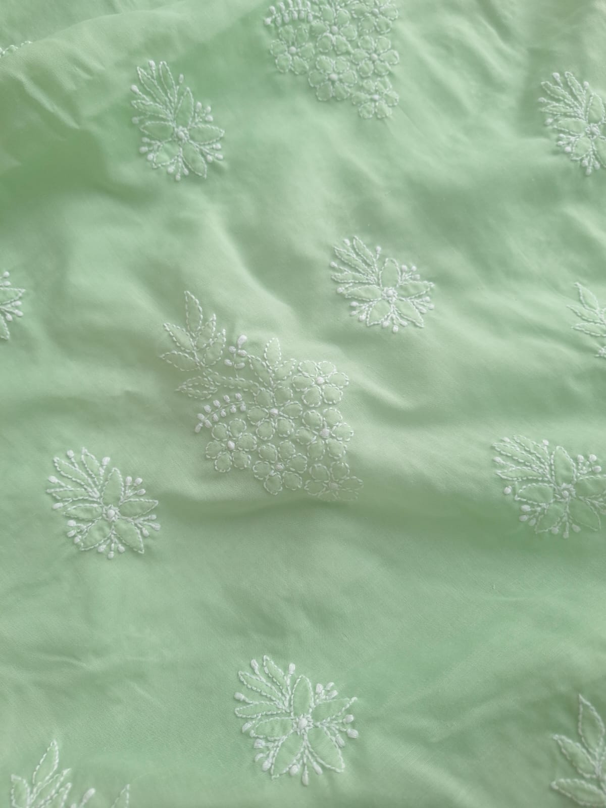 Sage Green Hand embroidered Full Set