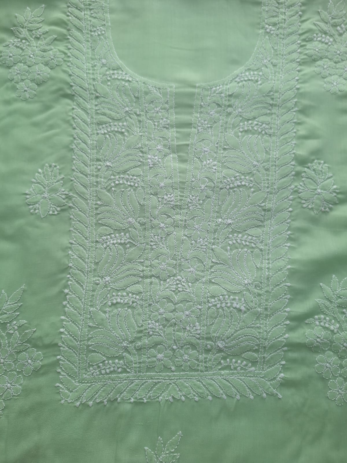 Sage Green Hand embroidered Full Set