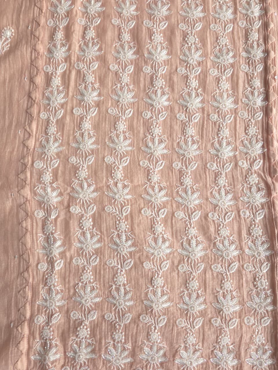 Hazelnut brown color Mul chanderi Kurta dupatta with Embellishments