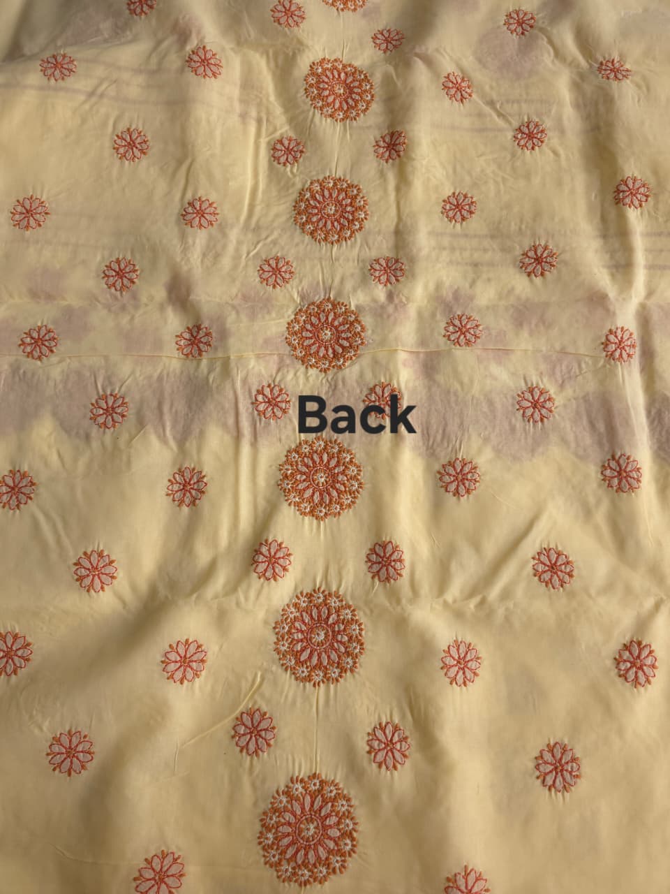 Beige and Brown Designer cotton set