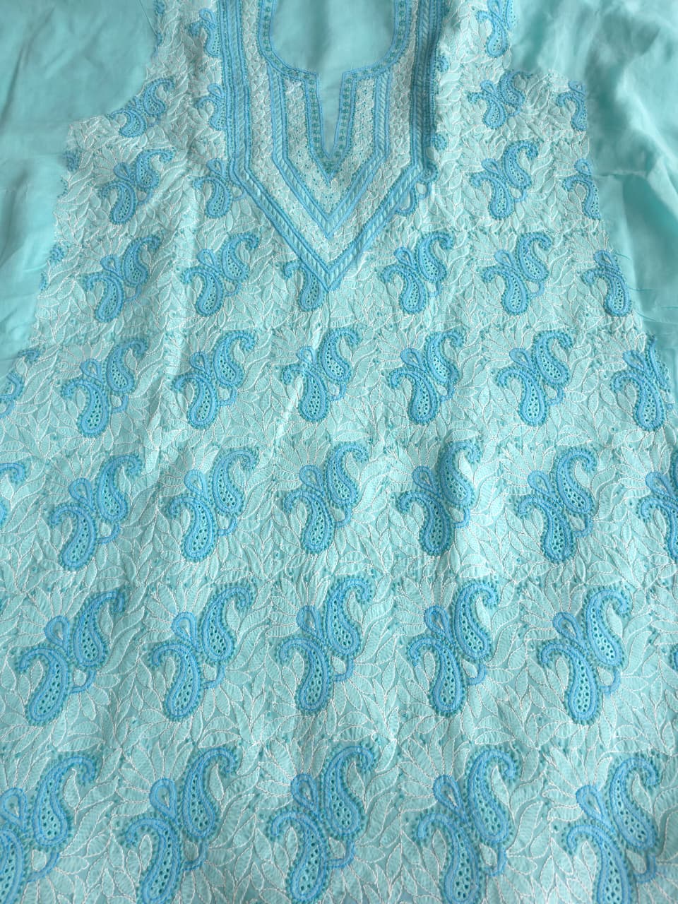 Premium Cotton Designer full set with handwork and beautiful dupatta