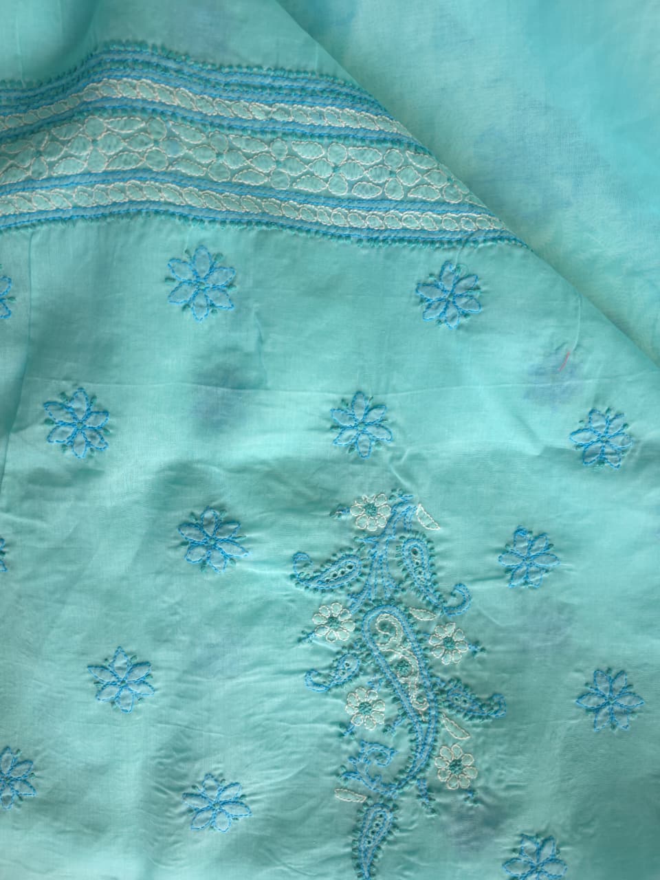 Premium Cotton Designer full set with handwork and beautiful dupatta