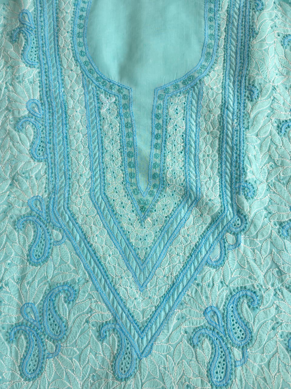 Premium Cotton Designer full set with handwork and beautiful dupatta