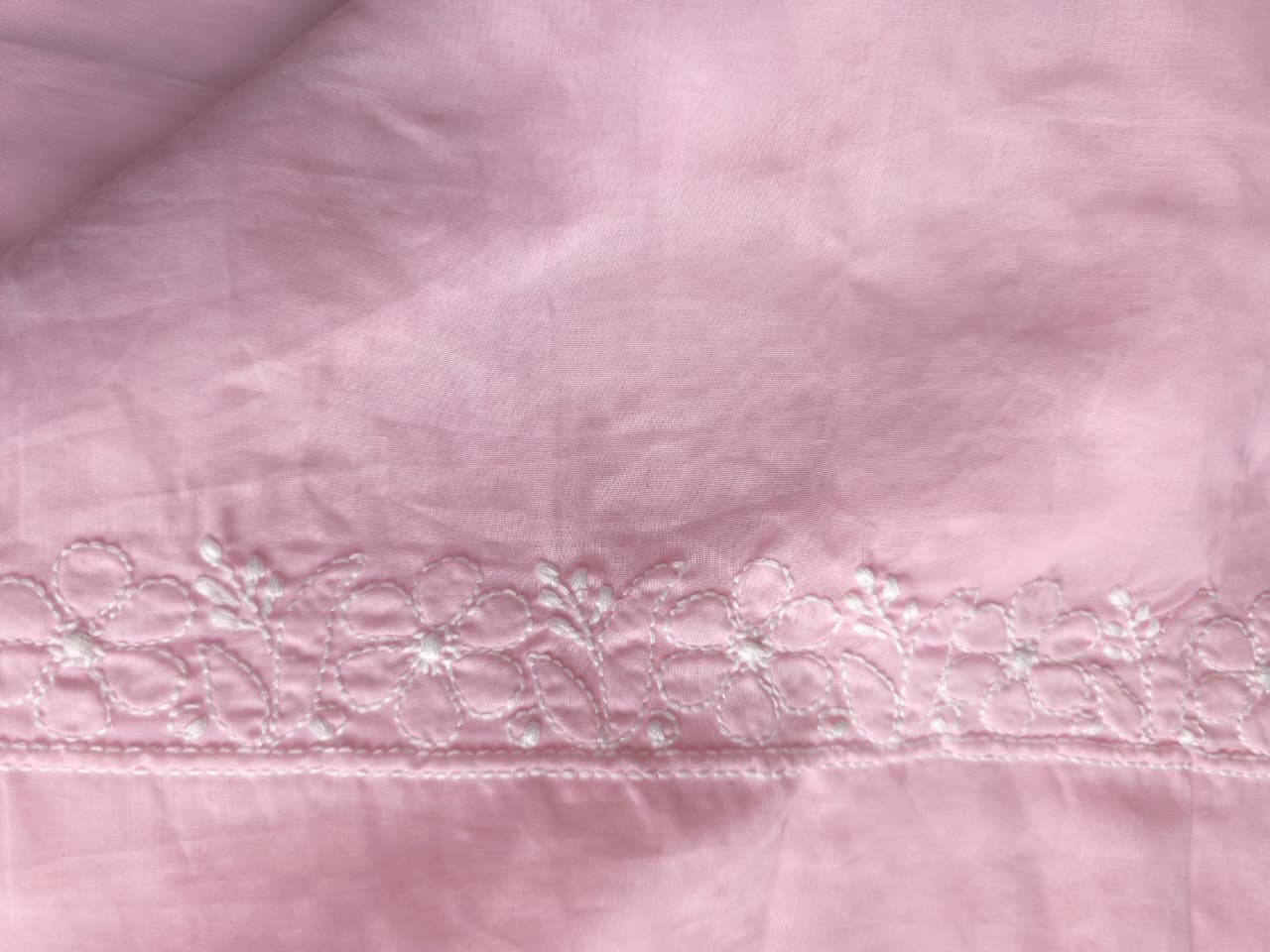 Baby Pink set with handwork chikankari jaalwork jaaliwork