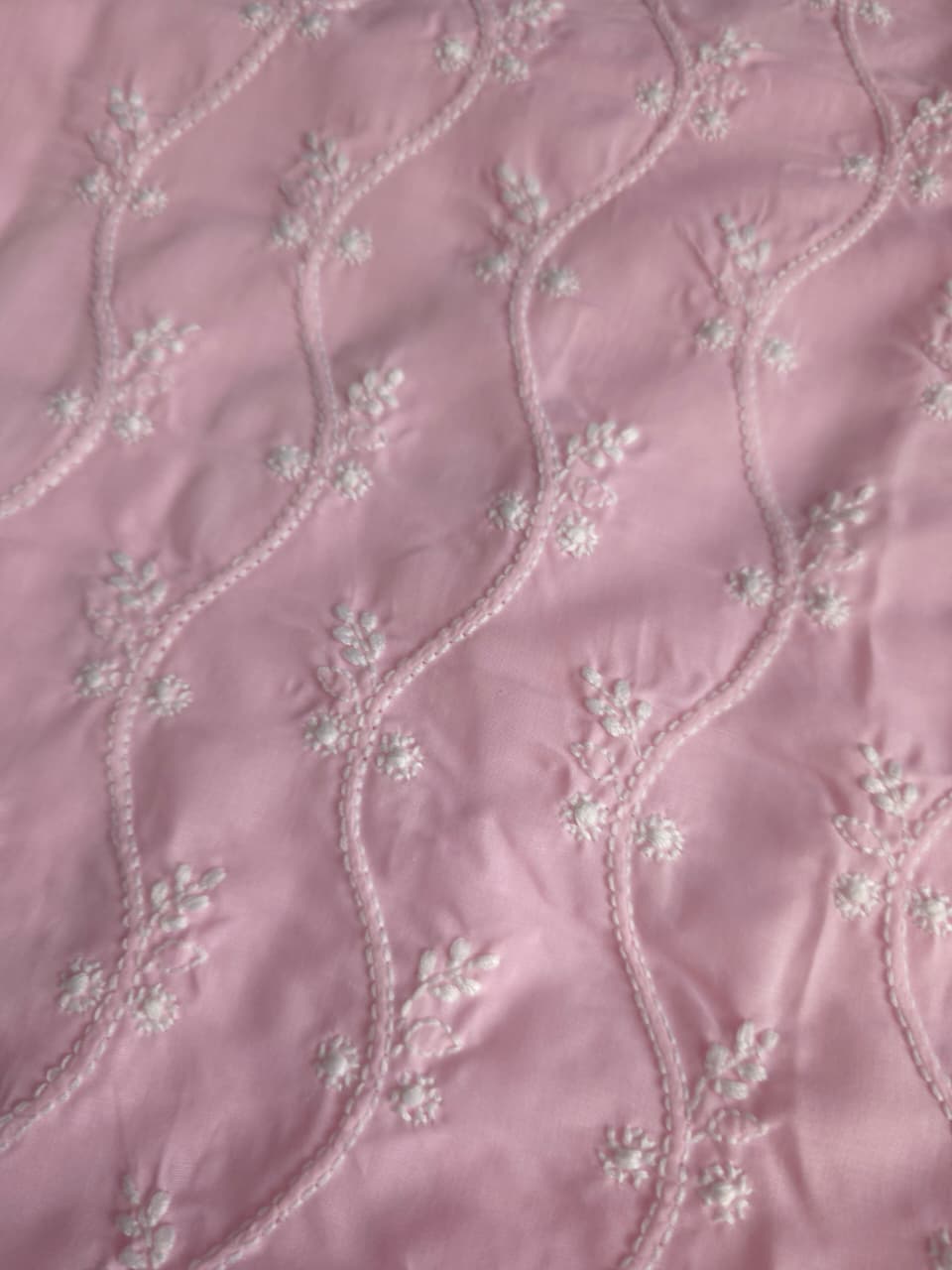 Baby Pink set with handwork chikankari jaalwork  jaaliwork