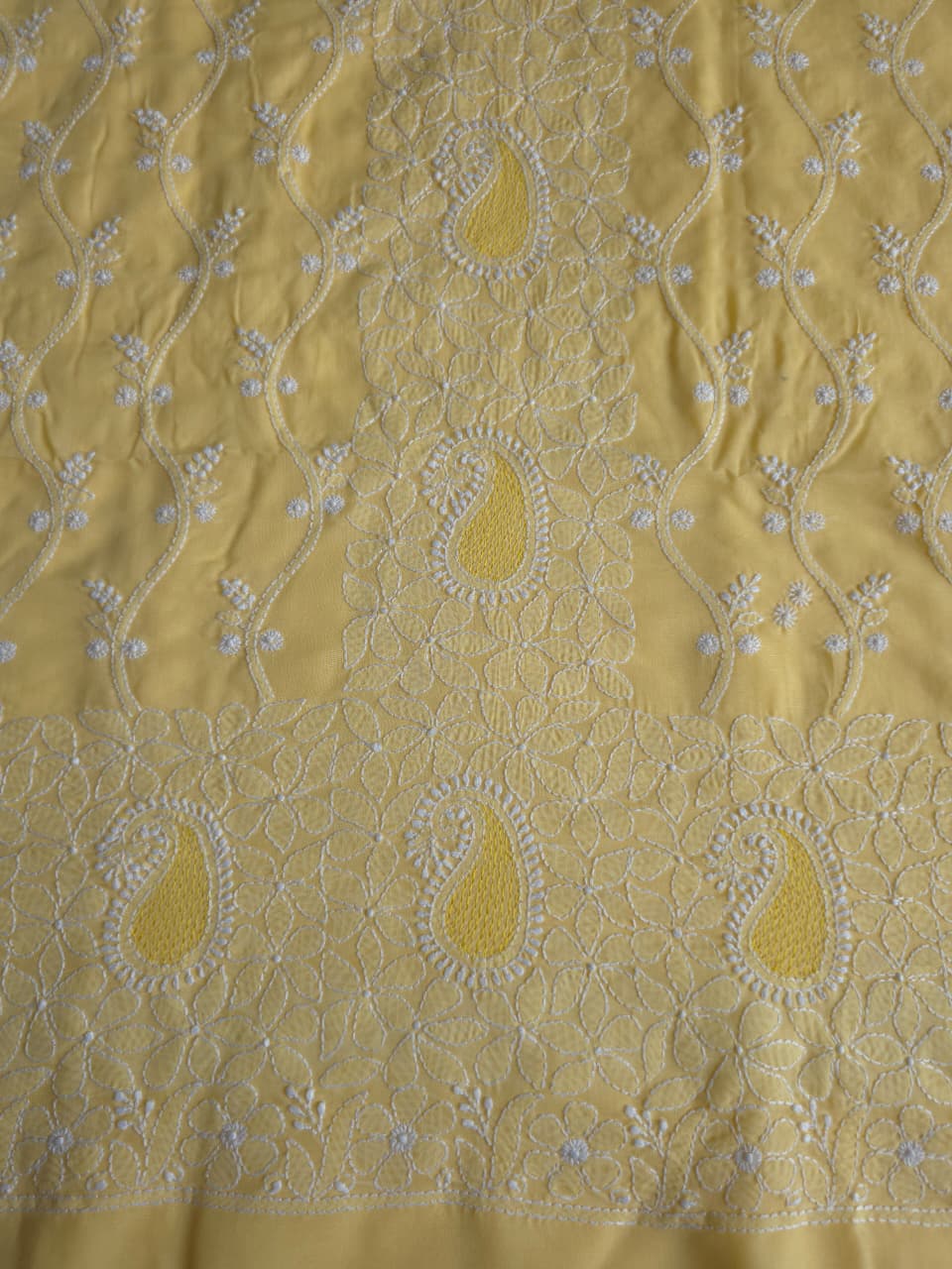 Yellow Full set with Handwork chikanakri  Jaaliwork