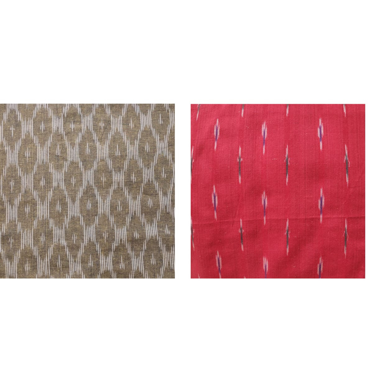 Green dhoti ikat dress