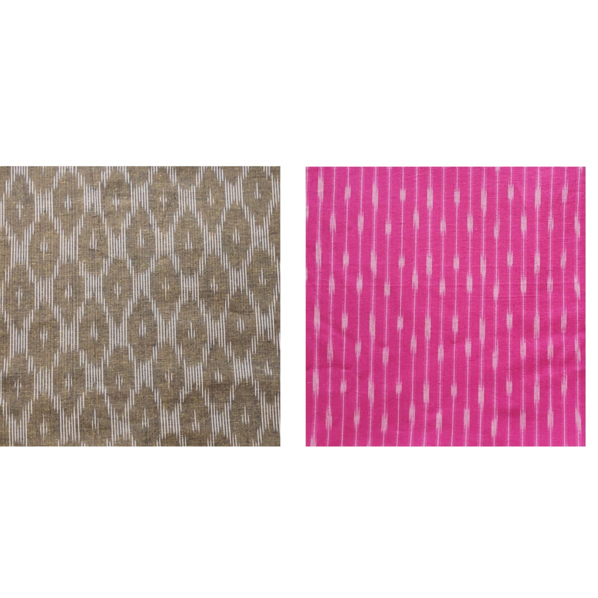 Ikat crop top with plazzo