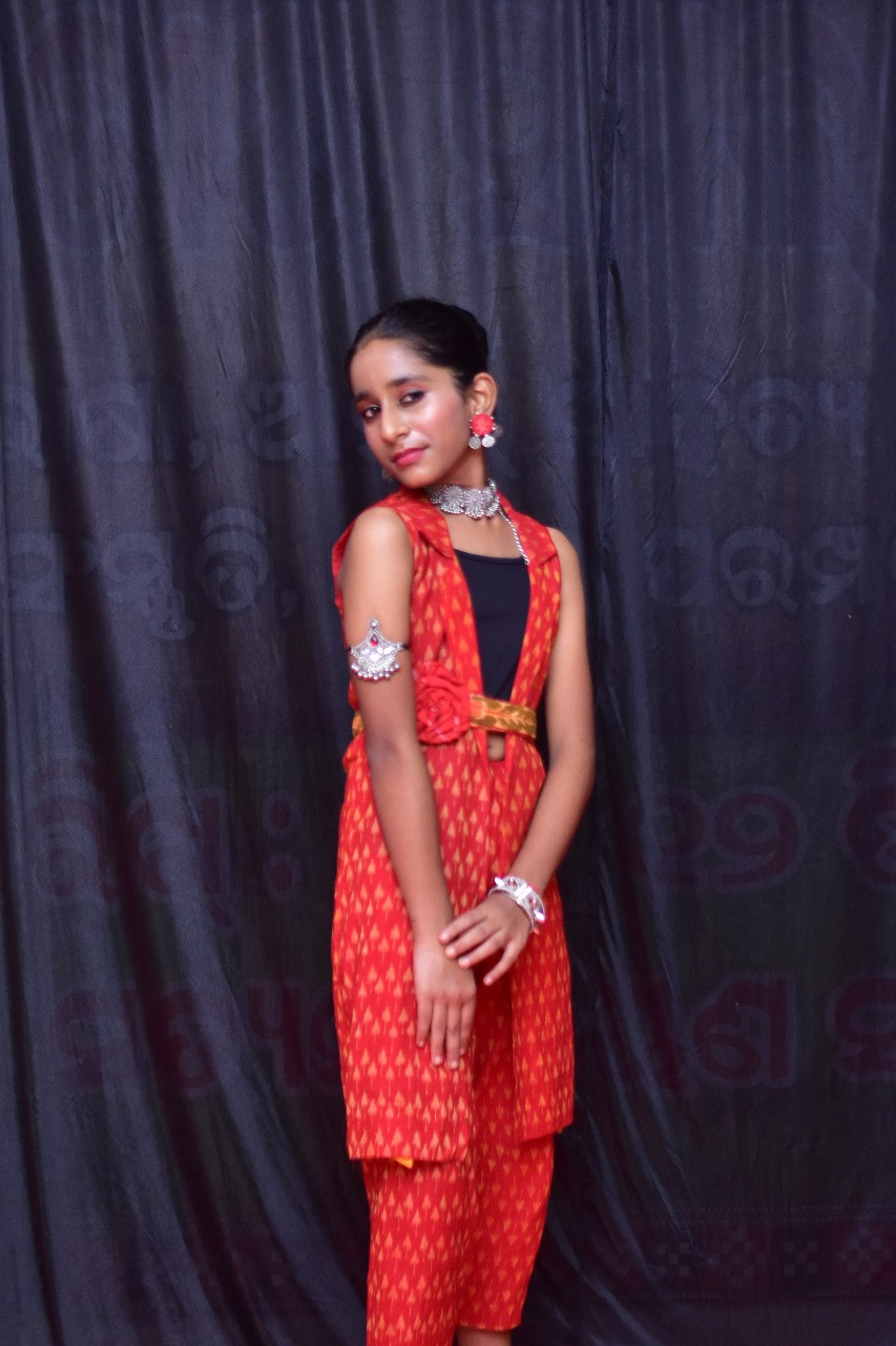 Sambalpuri Kids Dress