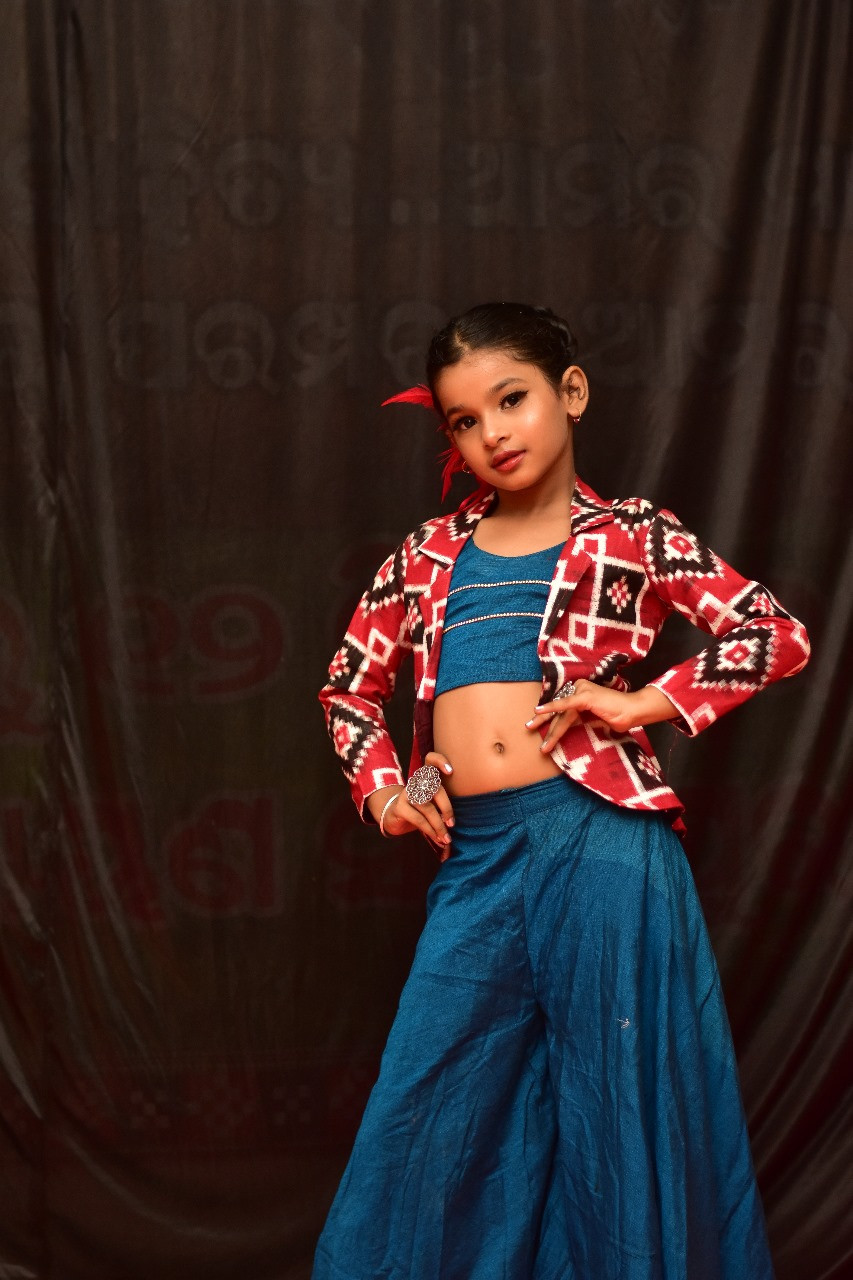 Sambalpuri kids Dress