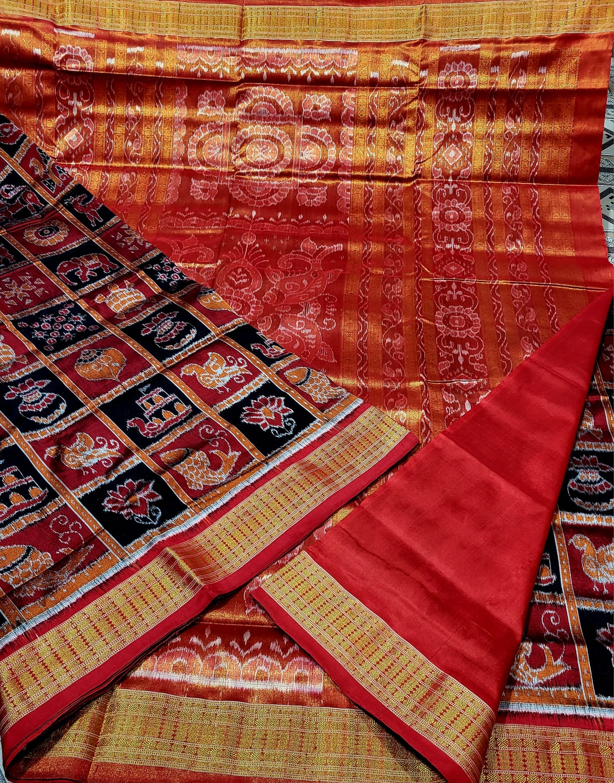 Nabokothi tissue silk saree