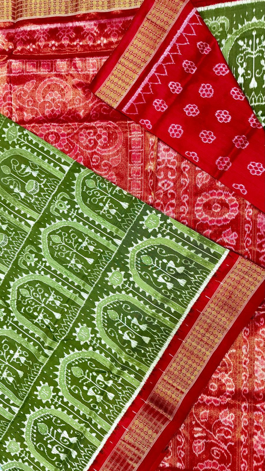 Half tissue sambalpuri silk saree