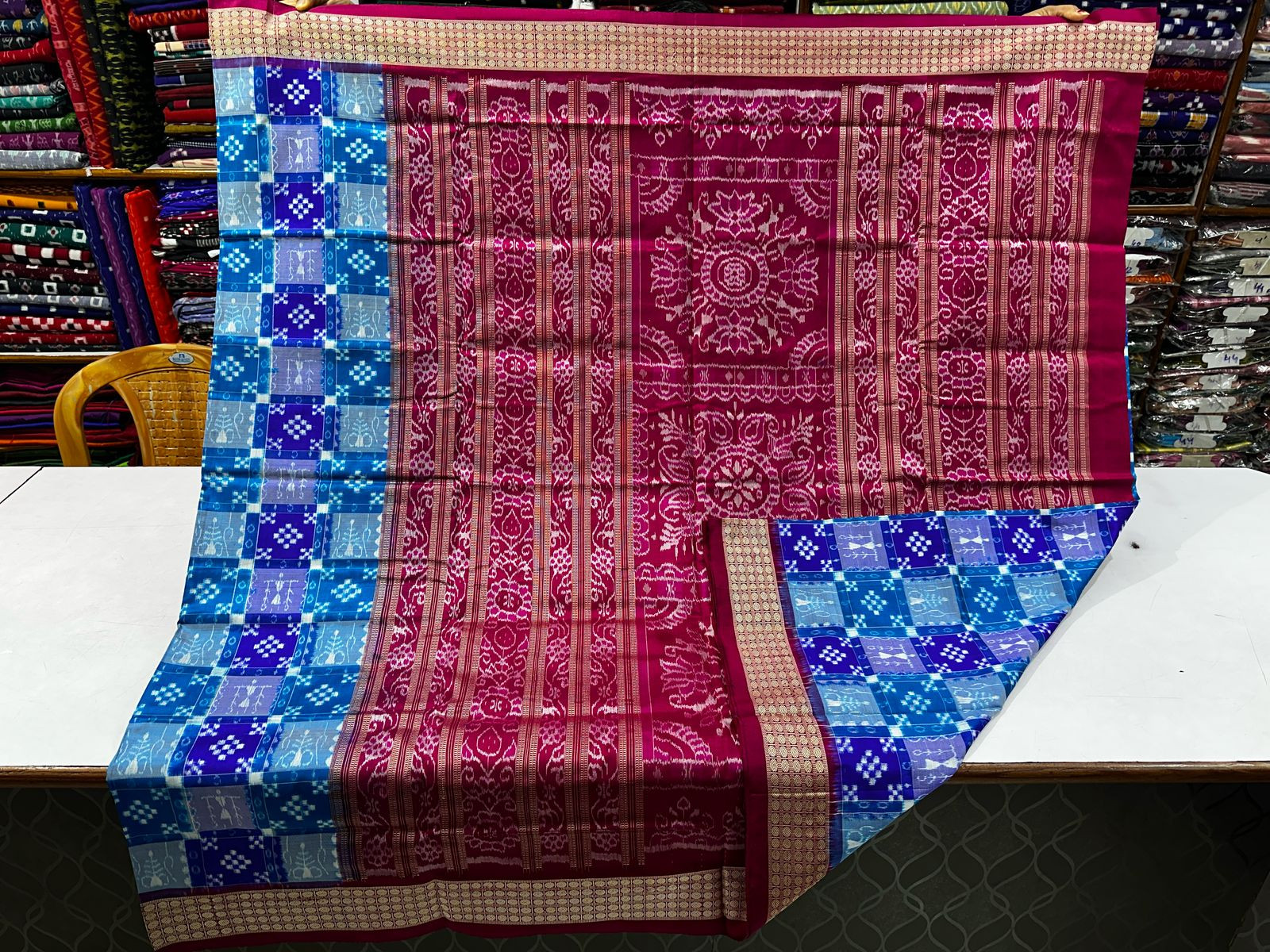 Pasapalli Sambalpuri silk saree