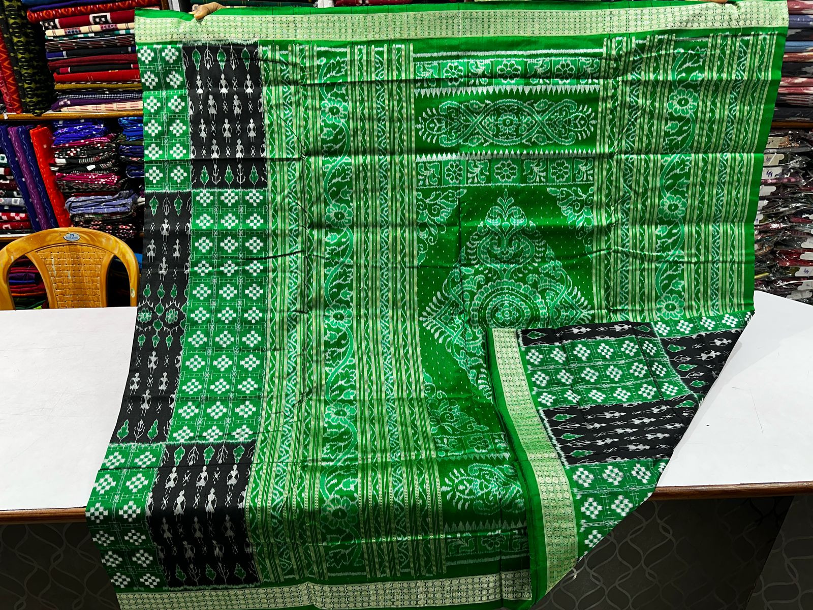 Pasapalli Sambalpuri silk saree