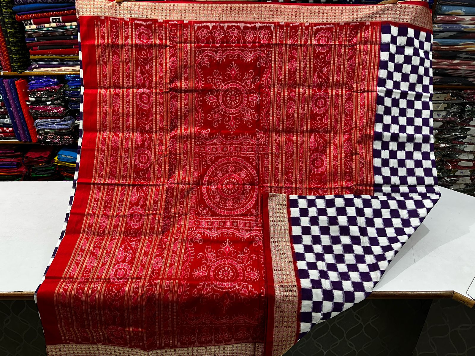 Pasapalli Sambalpuri silk saree
