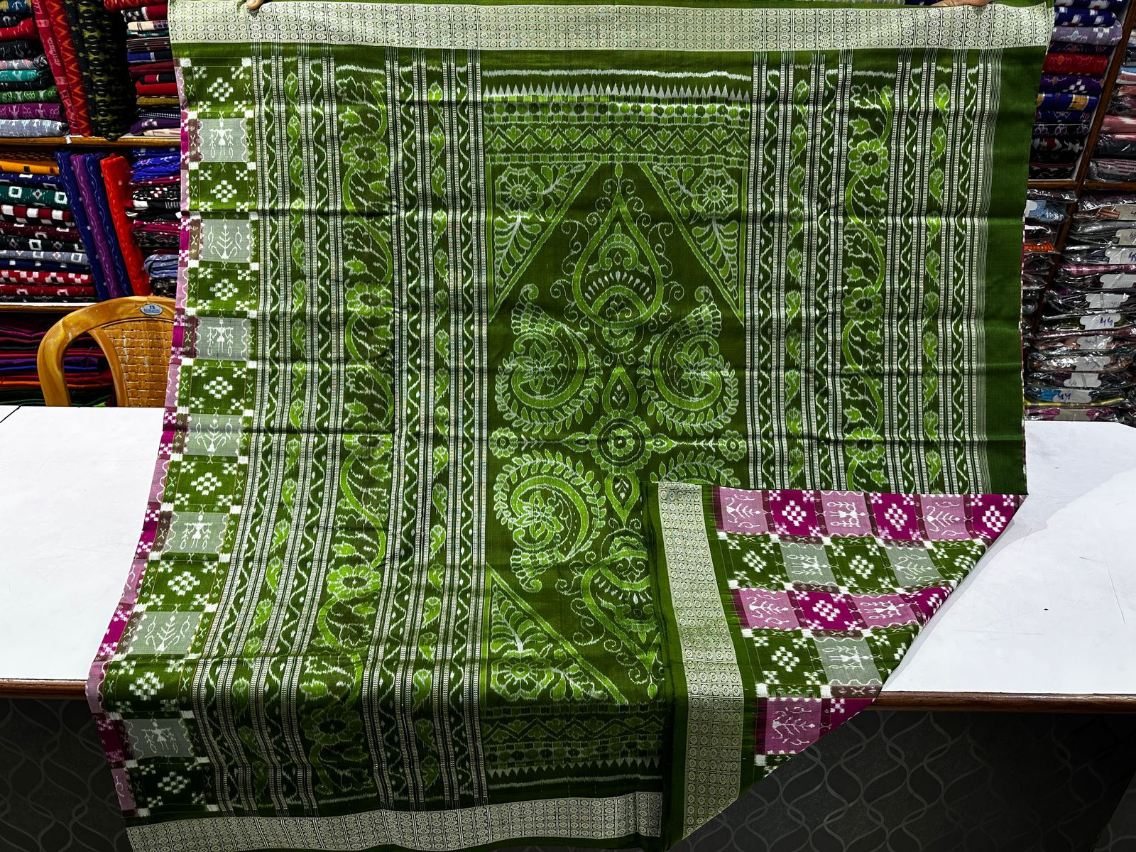 Pasapalli Sambalpuri silk saree