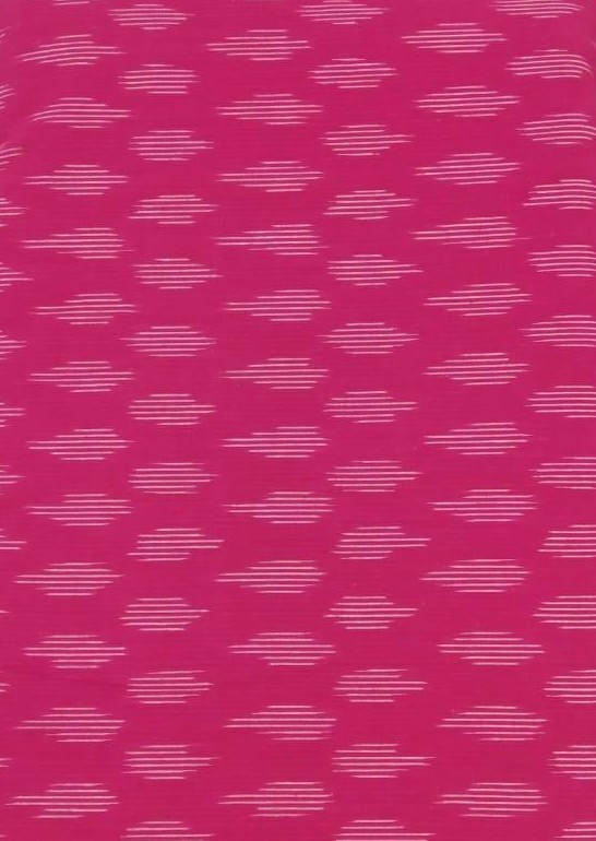 Pink and grey ikkat dress