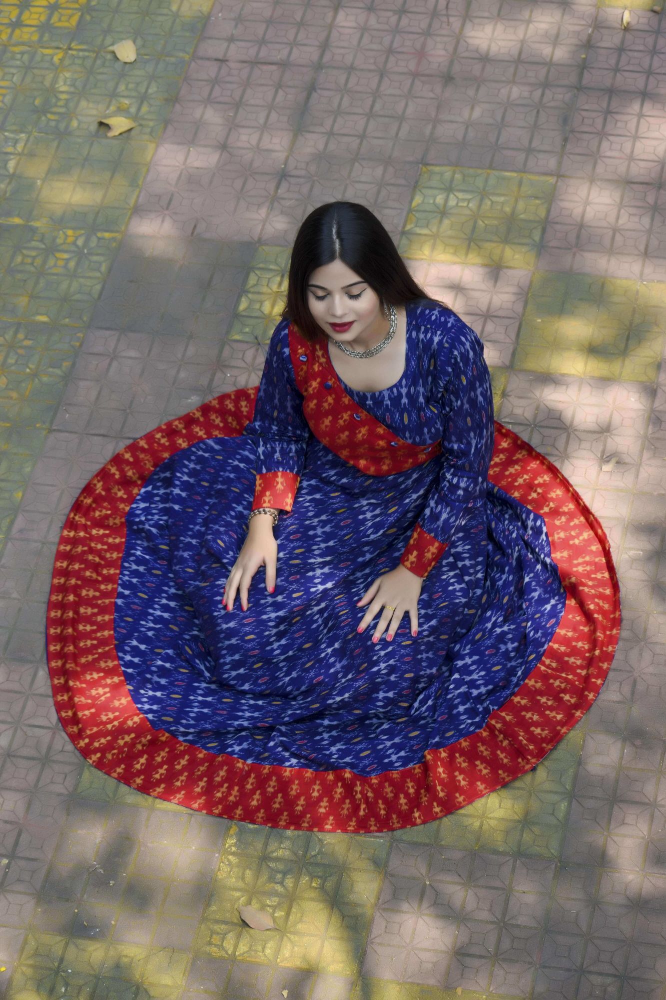 sambalpuri long gown