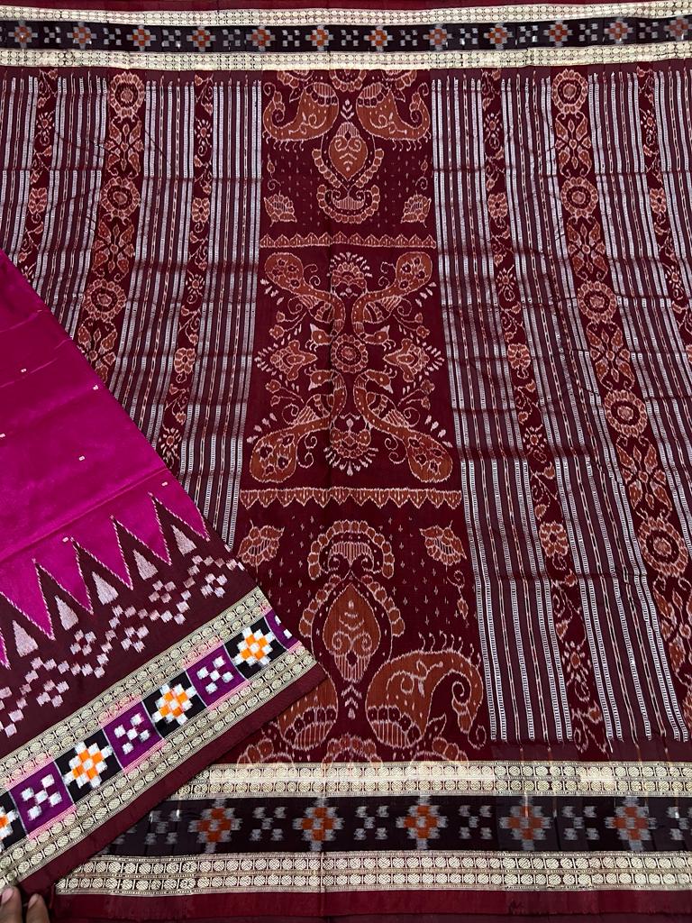 Sambalpuri pure silk saree