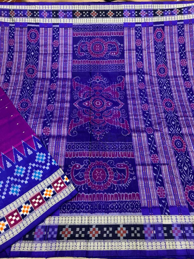Sambalpuri pure silk saree