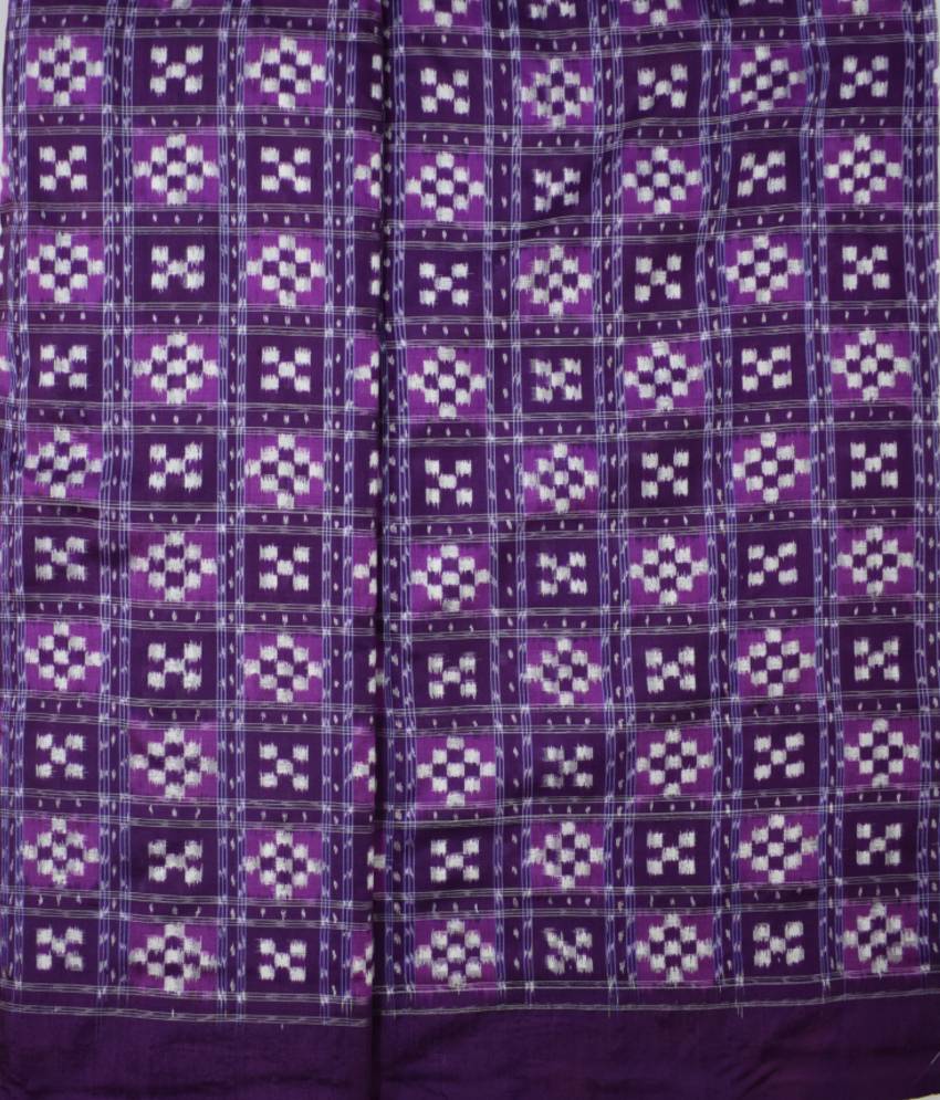 Purple Pasapali Silk Fabric