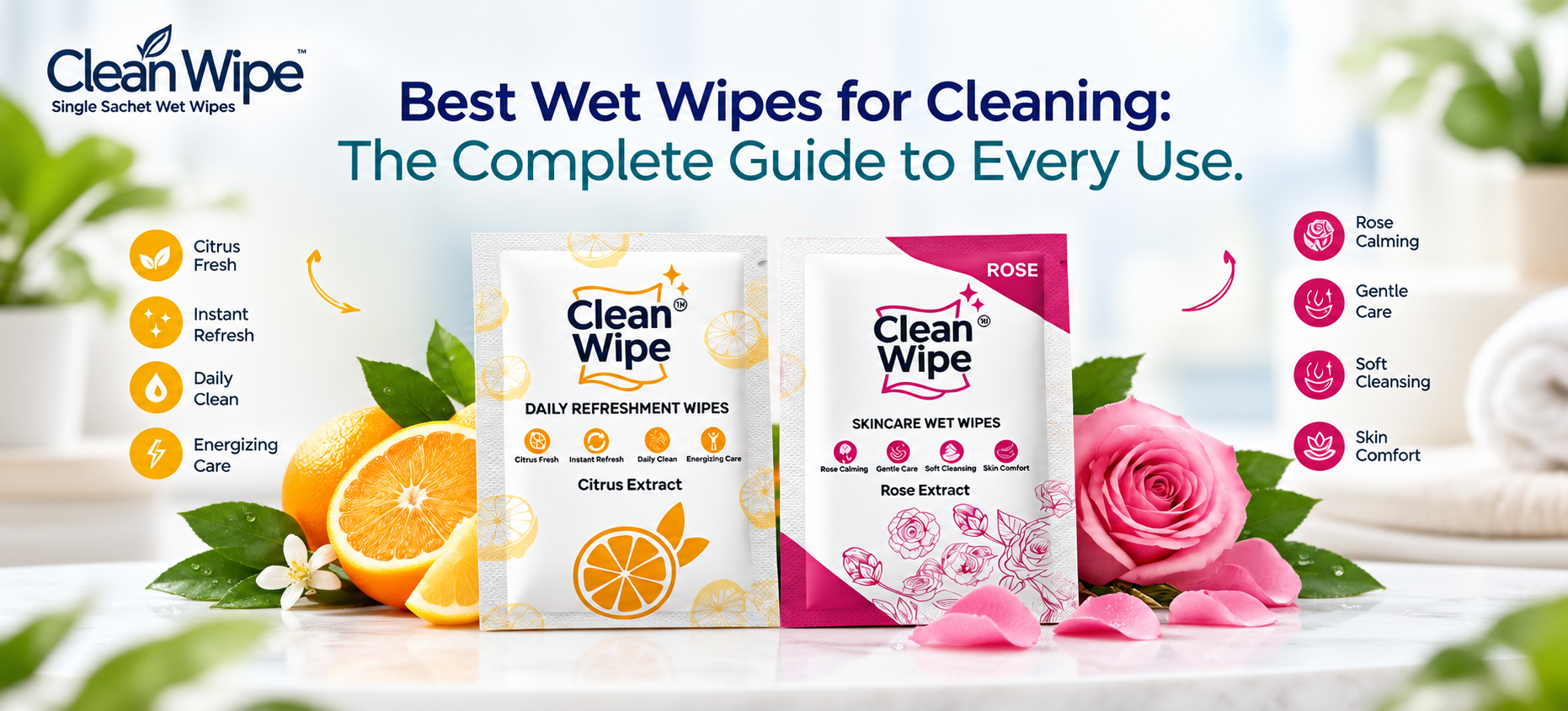 Best Wet Wipes For Cleaning Face and Body.