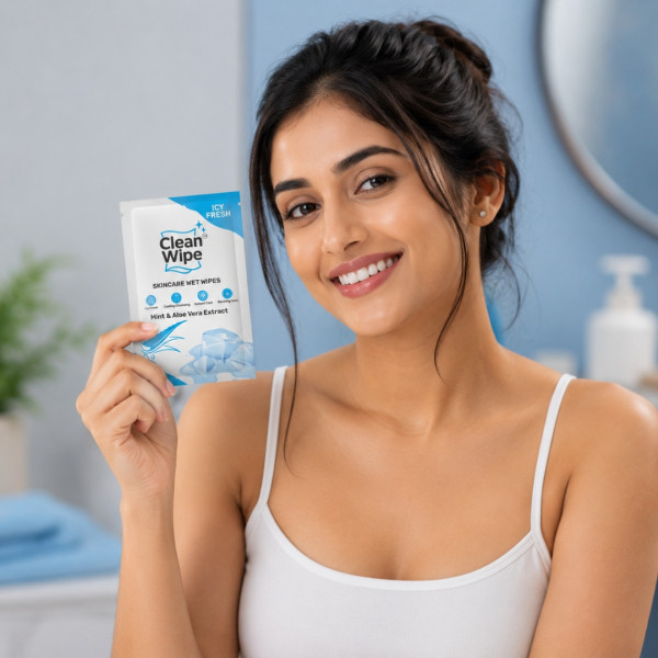 Mint & Aloe Vera Ice Fresh Wet Wipes