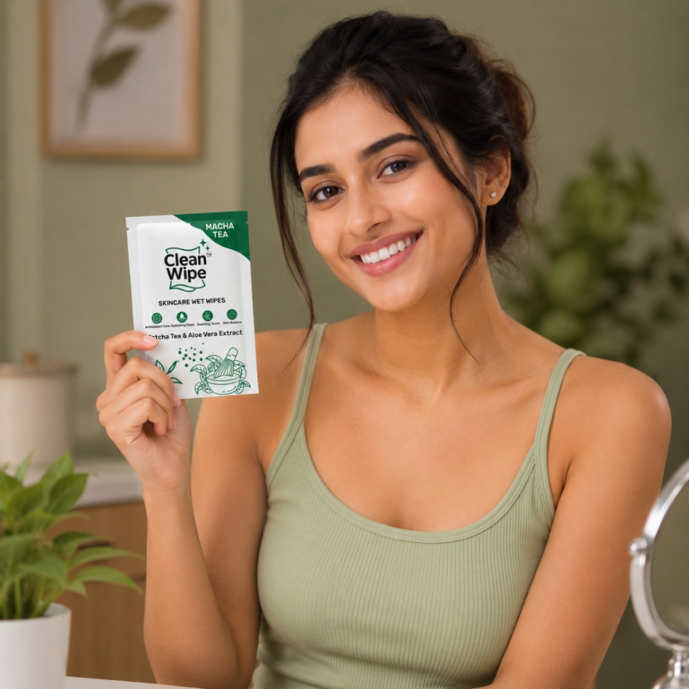 Image of Matcha Tea &amp; Aloe Vera Wet Wipes