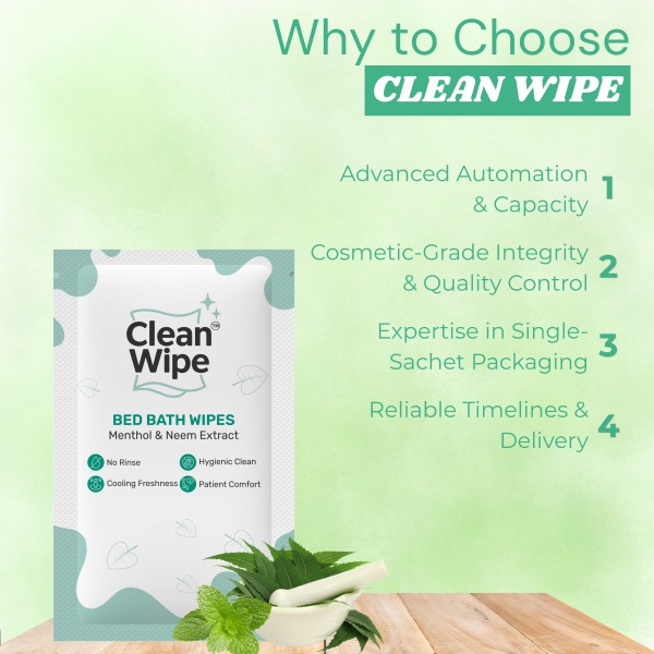 Bed Bath Wet Wipes