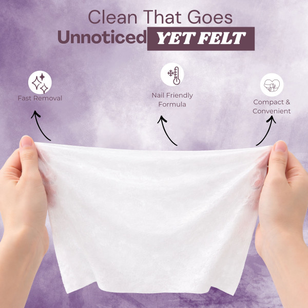Nail Paint Remover Wipes