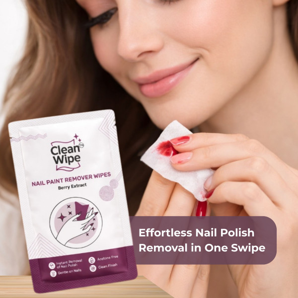 Nail Paint Remover Wipes