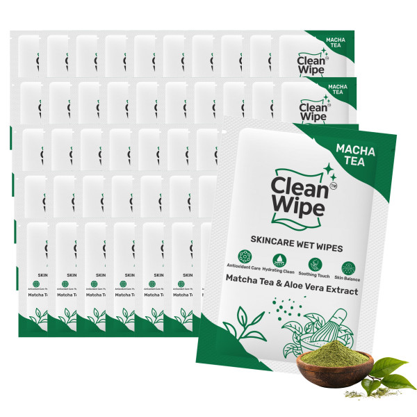 Matcha Tea & Aloe Vera Wet Wipes