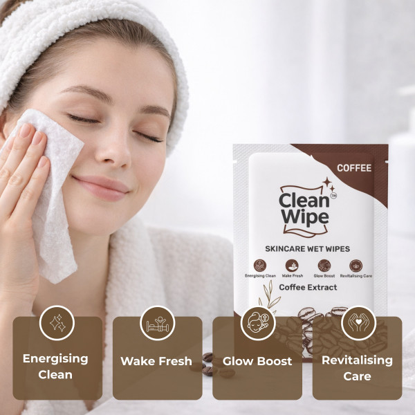 Coffee Extract Wet Wipes