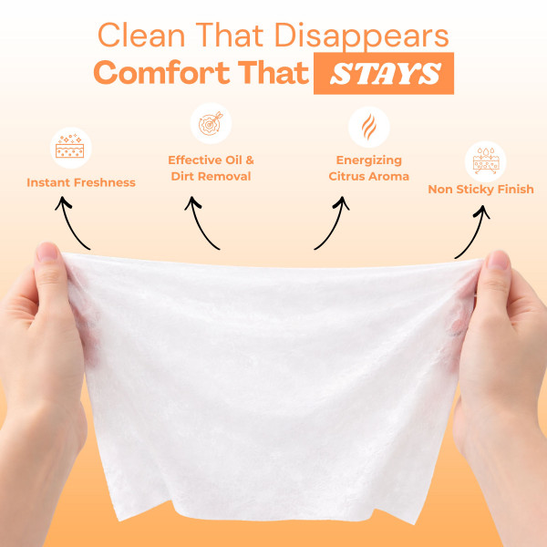 Citrus Extract Wet Wipes