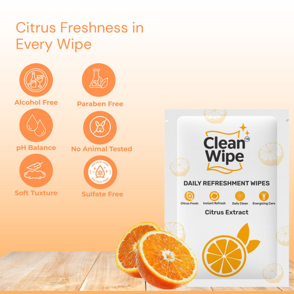 Citrus Extract Wet Wipes