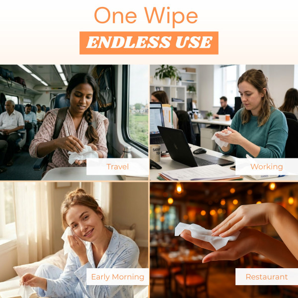 Citrus Extract Wet Wipes