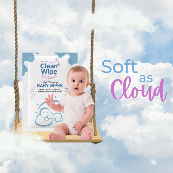 Baby Wipes With Jojoba & Almond Oil