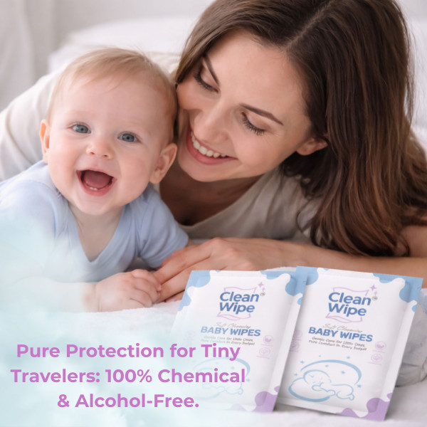 Baby Wipes With Jojoba & Almond Oil