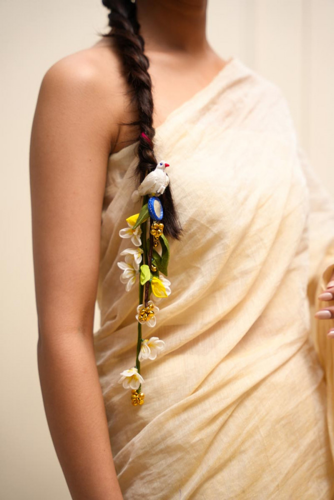 Image of Dove Floral Rubber Band /Paranda