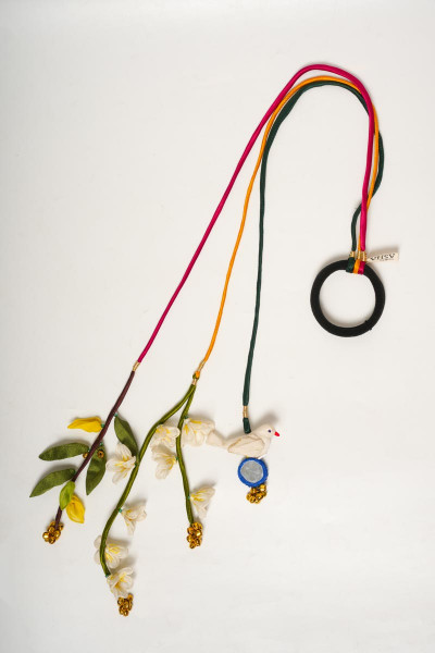 Dove Floral Rubber Band /Paranda