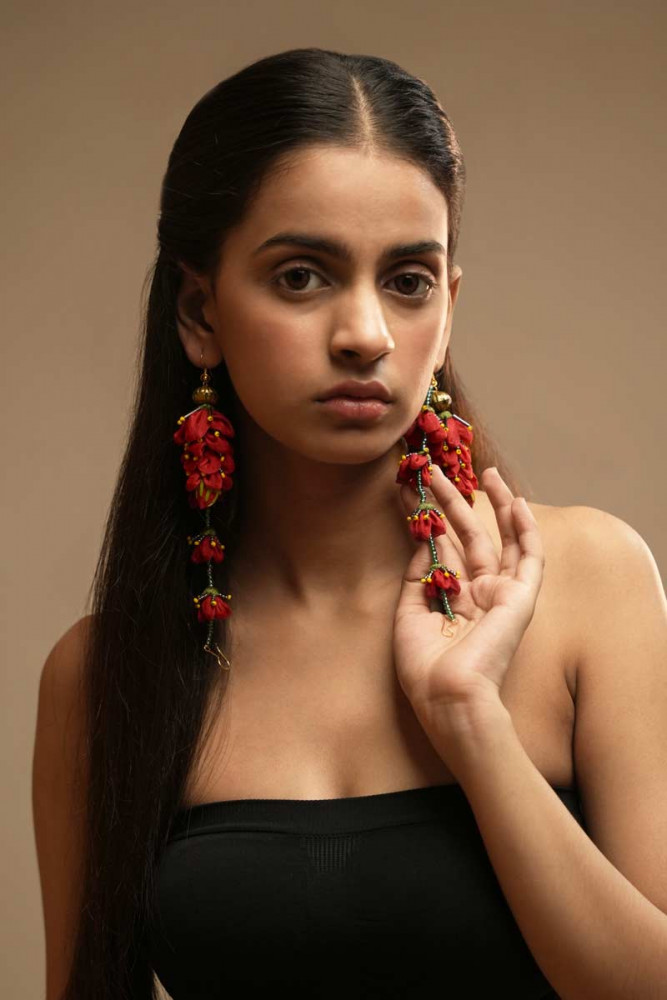 Image of Noorani Earrings and Sahara