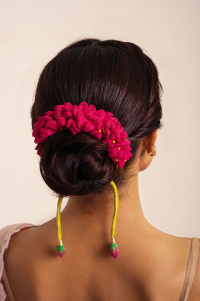 Pink Jasmin Gajra
