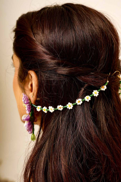 Shagun Earrings With Sahara