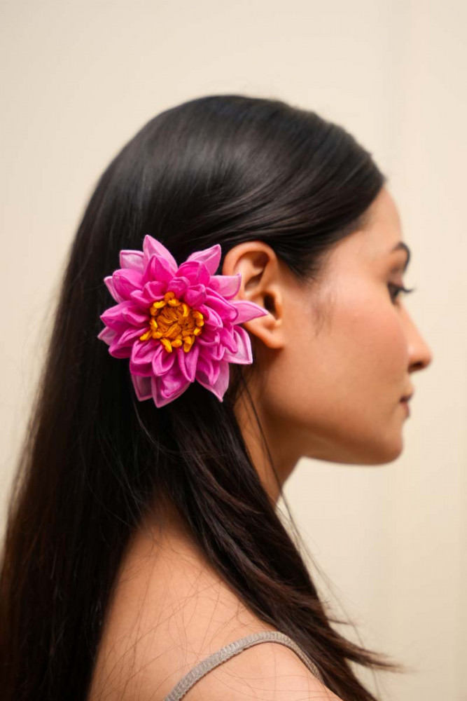 Image of Laxmi Lotus Hair Slide