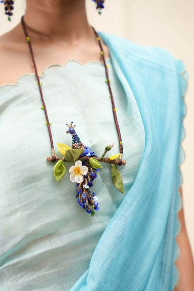 Mayur Necklace & Errings Set